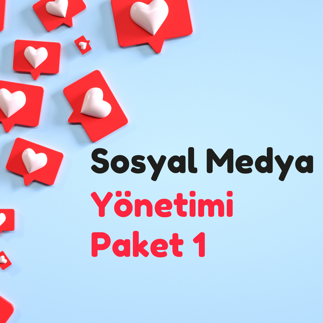 Sosyal Medya Yönetim Paketi 1